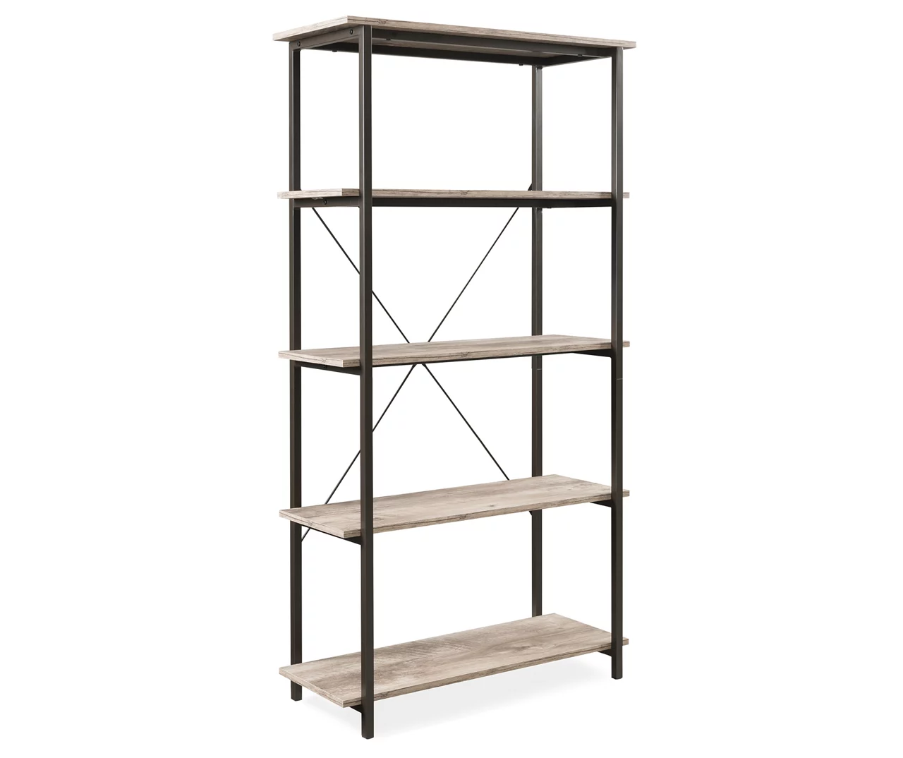 Real Living Rustic 5-Shelf Bookcase 1 Real Living Rustic 5-Shelf Bookcase