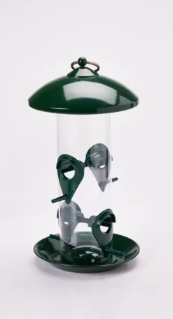 Green 4-Station Bird Feeder -Modern Decor Shop 810355433 A1 3