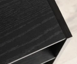 Black Oak 6-Cube Storage Organizer -Modern Decor Shop 810435811 2