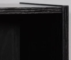 Black Oak 6-Cube Storage Organizer -Modern Decor Shop 810435811 3