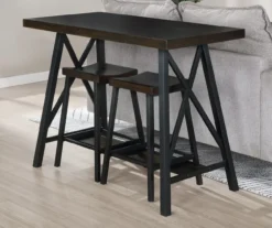 Rustic Backless Barstools, 2-Pack -Modern Decor Shop 810459994 810459993 2