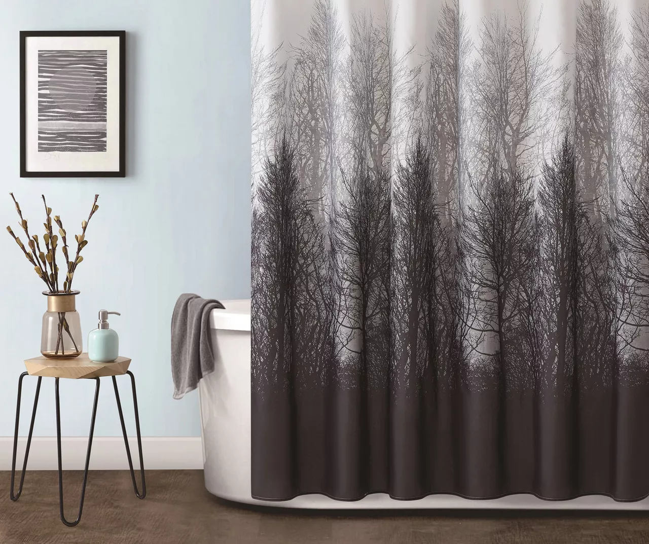 Real Living Microfiber Shower Curtain 8 Real Living Microfiber Shower Curtain - Image 8