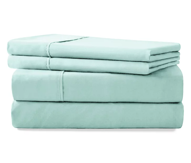 Mint 4-Piece Microfiber Full Sheet Set 1 Mint 4-Piece Microfiber Full Sheet Set