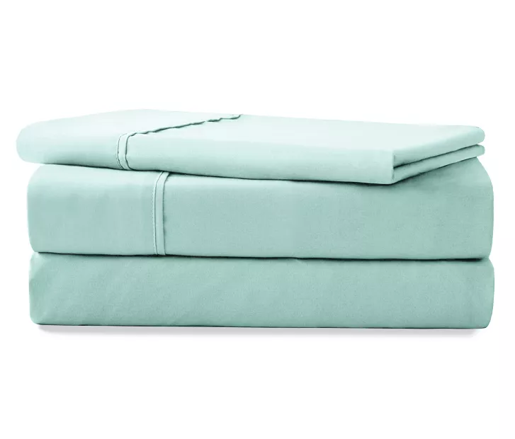 Mint 3-Piece Microfiber Twin Sheet Set 1 Mint 3-Piece Microfiber Twin Sheet Set