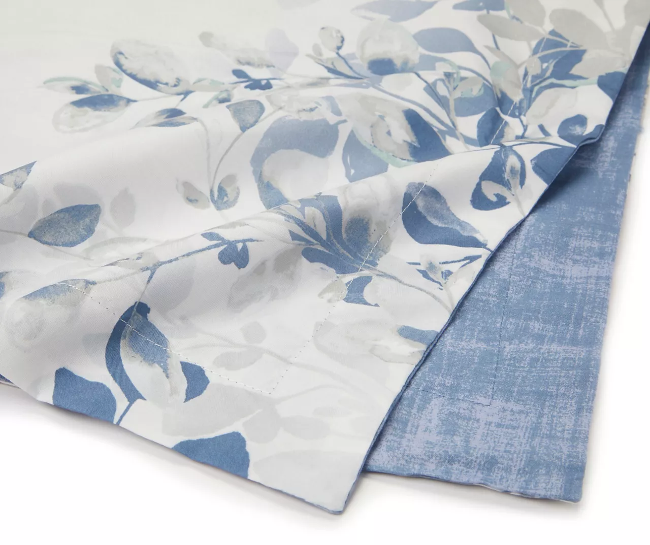 Real Living Blue Floral Comforter Set 4 Real Living Blue Floral Comforter Set - Image 4