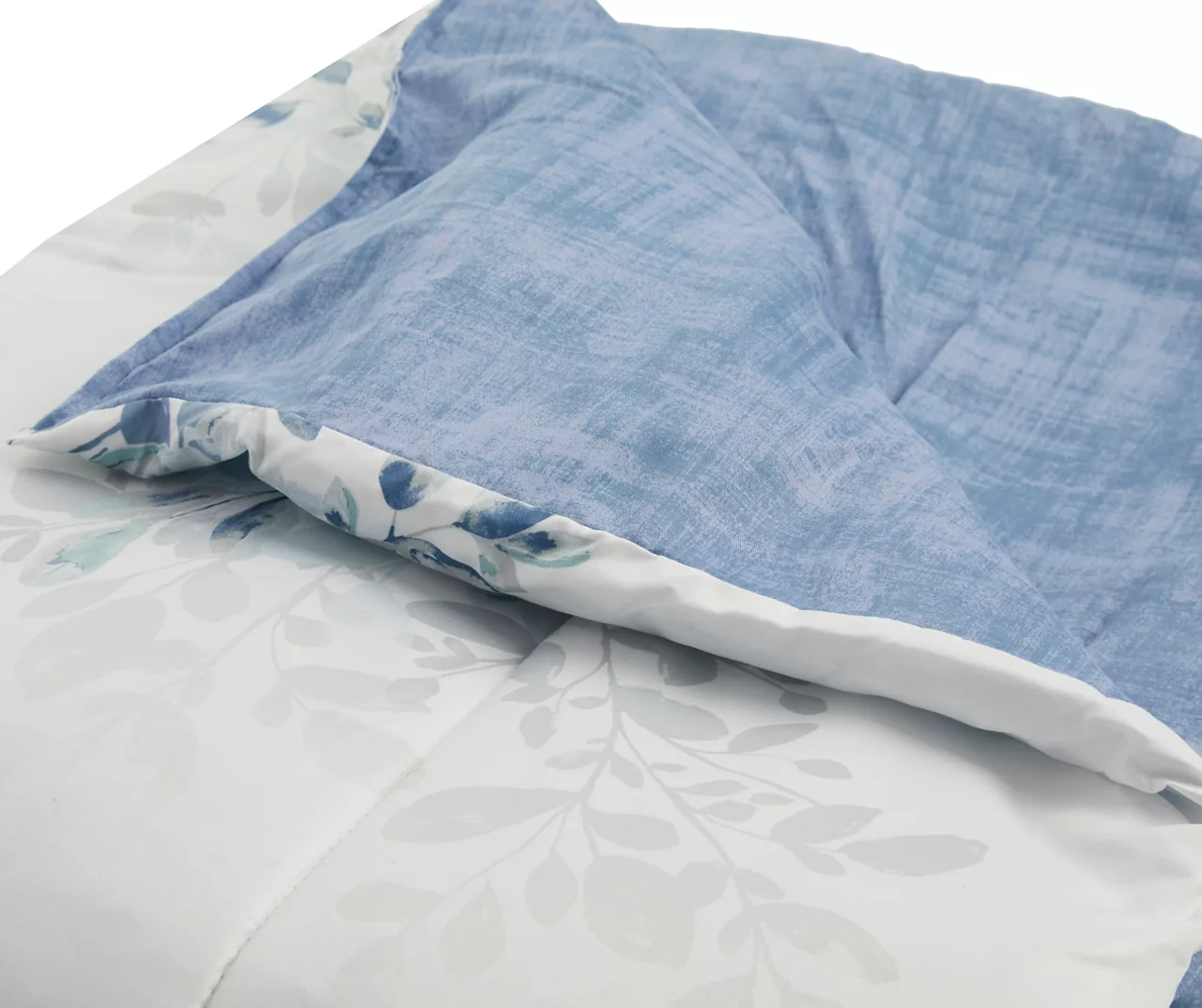 Real Living Blue Floral Comforter Set 10 Real Living Blue Floral Comforter Set - Image 10