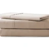 Light Tan 3-Piece Microfiber Twin Sheet Set