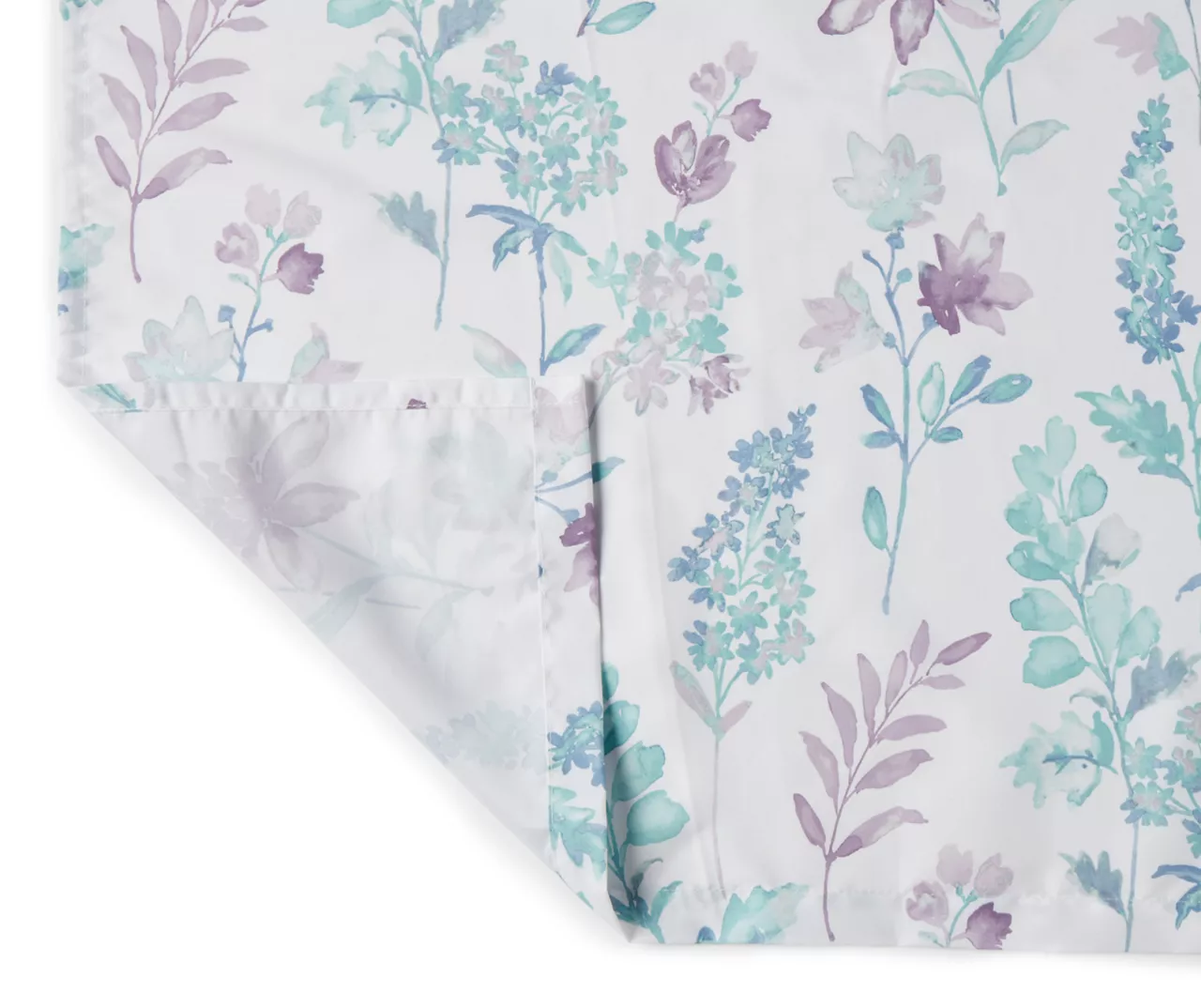 Adair Floral Valance & Tier 3-Piece Curtain Set 3 Adair Floral Valance & Tier 3-Piece Curtain Set - Image 3