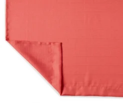 Coral Tucker Valance & Tier 3-Piece Curtain Set -Modern Decor Shop 810511402 2