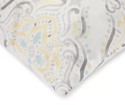 Real Living Yellow & Aqua Medallion Comforter Set -Modern Decor Shop 810515866 6