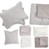 Gray Geo Full 14-Piece Reversible Comforter Set