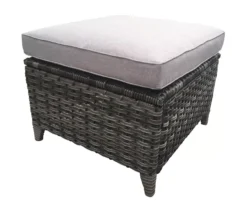 Oakmont Gray Replacement Patio Ottoman Cushions, 2-Pack -Modern Decor Shop 810516858