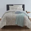 Real Living Yellow & Aqua Medallion Comforter Set