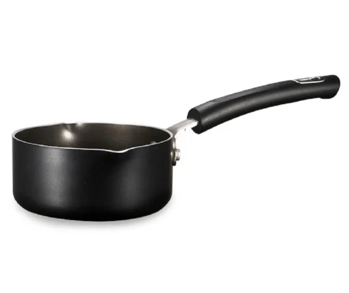 Black Non-Stick 1-Quart Rivet Handle Saucepan -Modern Decor Shop 810520285