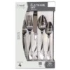 Iris Frosted 20-Piece Flatware Set