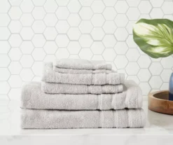 Real Living 6-Piece Bath Towel Set -Modern Decor Shop 810528267 2