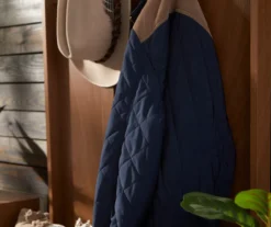 Real Living Villa Park 2-Hook Hall Tree With Cushioned Bench -Modern Decor Shop 810529576 4