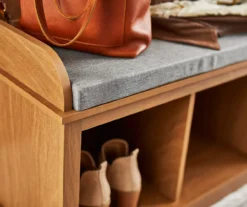 Real Living Villa Park 2-Hook Hall Tree With Cushioned Bench -Modern Decor Shop 810529576 6