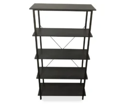 Real Living Rustic 5-Shelf Bookcase 22 Real Living Rustic 5-Shelf Bookcase -Modern Decor Shop 810534675 2