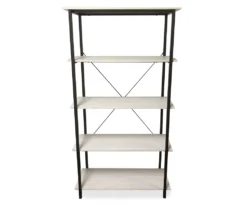 Real Living Rustic 5-Shelf Bookcase 20 Real Living Rustic 5-Shelf Bookcase -Modern Decor Shop 810534676 1