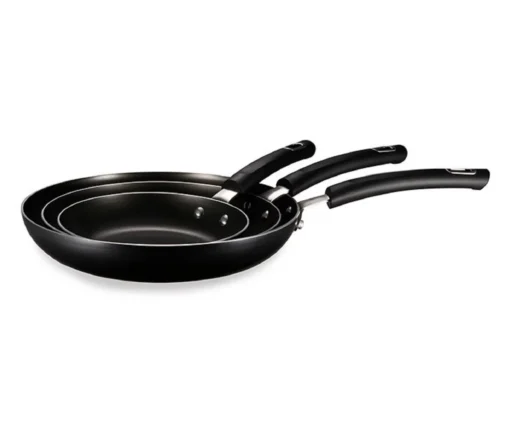 Black Non-Stick 3-Piece Fry Pan Set -Modern Decor Shop 810538178