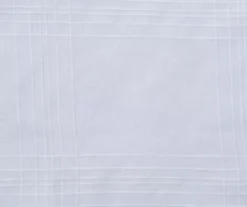 Real Living Sheer Plaid-Weave Curtain Panel -Modern Decor Shop 810541522 2