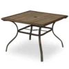 Marinda Wood Look Patio Dining Table