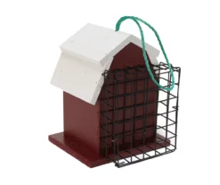 Red Barn Suet Cake Holder Bird House 5 Red Barn Suet Cake Holder Bird House -Modern Decor Shop 810552687 2
