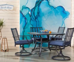 Rome Wood Look Tile Patio Dining Table -Modern Decor Shop 810557270 810557269 9