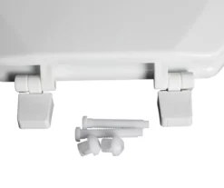 White Oblong Wood Toilet Seat -Modern Decor Shop 810557533 12