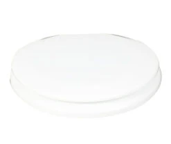White Oblong Wood Toilet Seat -Modern Decor Shop 810557533 15