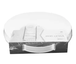 White Oblong Wood Toilet Seat -Modern Decor Shop 810557533 5