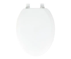 White Oblong Wood Toilet Seat -Modern Decor Shop 810557533 7