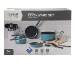 Non-Stick 14-Piece Rivet Handle Cookware Set -Modern Decor Shop 810568358