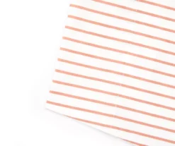 Real Living White & Coral Stripe Microfiber Sheet Set 5 Real Living White & Coral Stripe Microfiber Sheet Set -Modern Decor Shop 810592816 810594270 810592817 810592818 810594269 1 A8