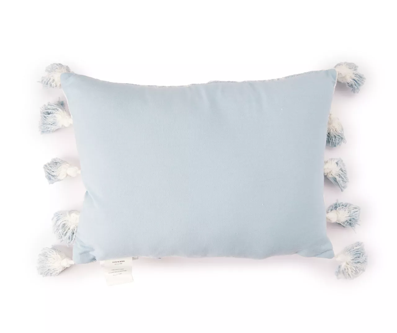 Grecian Getaway Kelly White & Blue Shibori Stripe Rectangle Throw Pillow 3 Grecian Getaway Kelly White & Blue Shibori Stripe Rectangle Throw Pillow - Image 3
