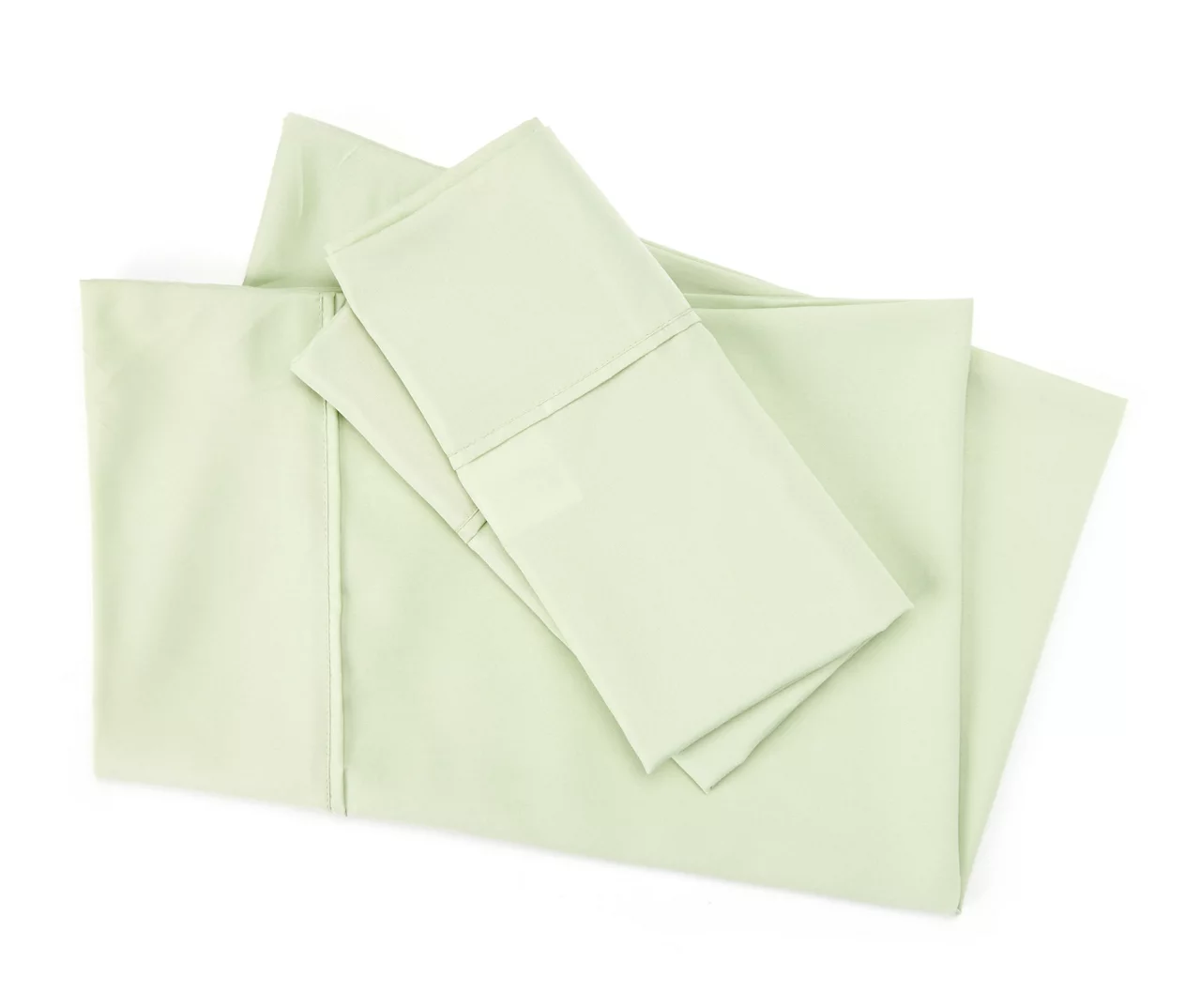 Green Full 4-Piece Microfiber Sheet Set 1 Green Full 4-Piece Microfiber Sheet Set