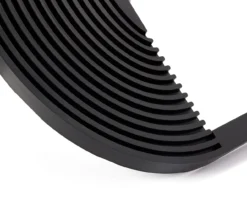 Zenspired Black Oval Arch-Groove Wall Mirror 5 Zenspired Black Oval Arch-Groove Wall Mirror -Modern Decor Shop 810595403 A8 3