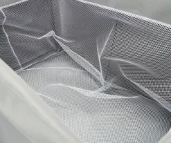 Gray Soft-Sided Laundry Hamper -Modern Decor Shop 810606233 A8 1