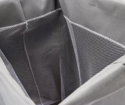 Gray Soft-Sided Laundry Bin -Modern Decor Shop 810606234 A8 3