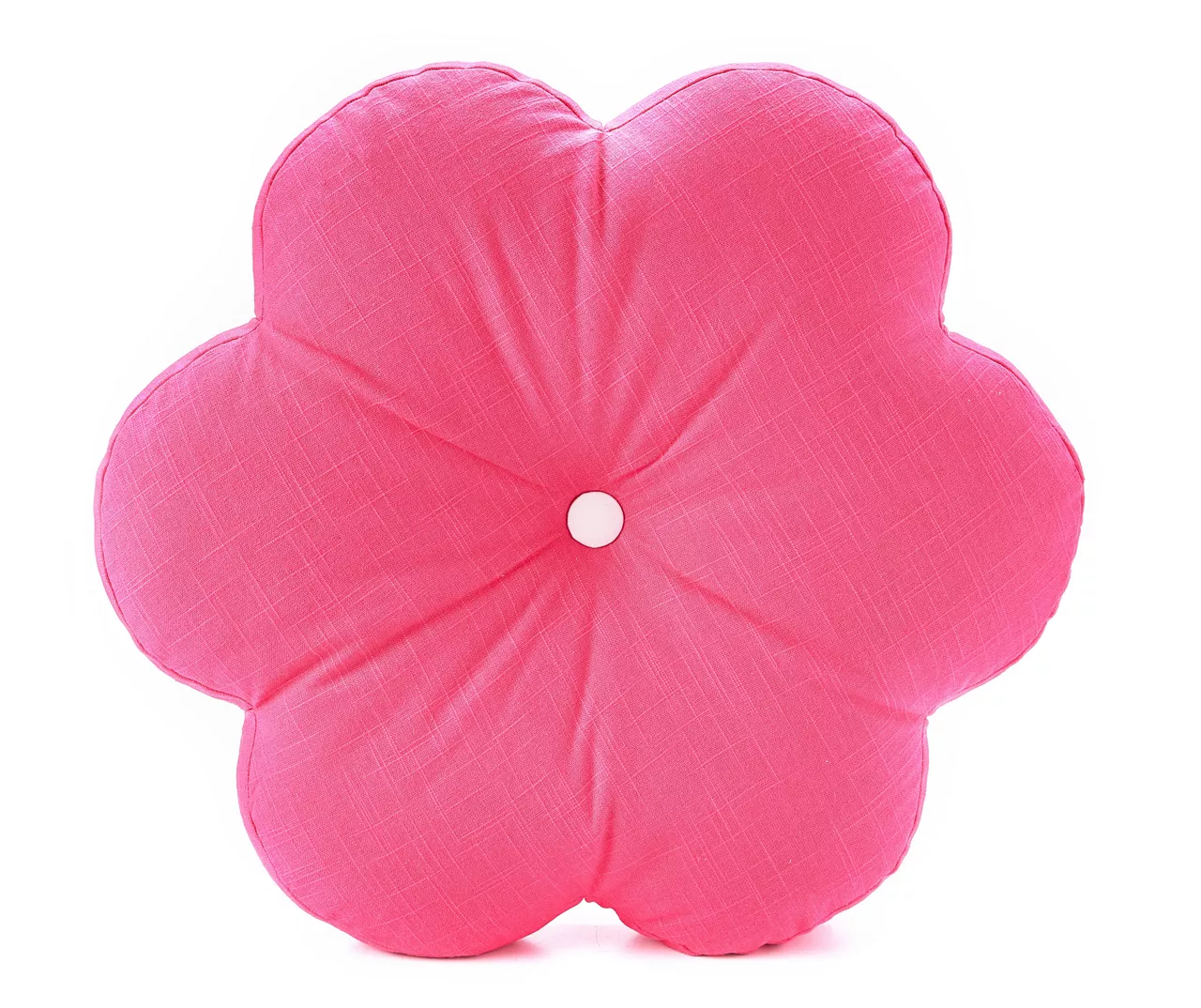 Euphoric Expression Pink Flower Shaped Throw Pillow 1 Euphoric Expression Pink Flower Shaped Throw Pillow