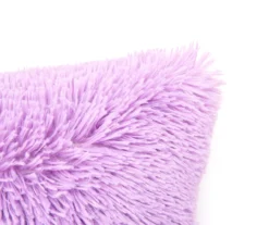 Euphoric Expression Violet Purple Faux Fur Throw Pillow 5 Euphoric Expression Violet Purple Faux Fur Throw Pillow -Modern Decor Shop 810607758 A8 2