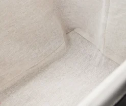 Euphoric Expression Black & White Checkerboard Canvas Storage Tote -Modern Decor Shop 810607907 A8 2