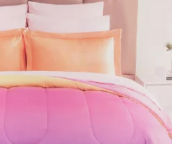 Euphoric Expression Pink Ombre Reversible Twin 6-Piece Bed-in-a-Bag Set 7 Euphoric Expression Pink Ombre Reversible Twin 6-Piece Bed-in-a-Bag Set -Modern Decor Shop 810608612 810608613 810608614 A0 3 1 1