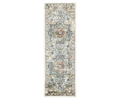 Gray & Blue Medallion Area Rug & Runner Set -Modern Decor Shop 810609160 A0 3