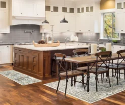 Gray & Blue Medallion Area Rug & Runner Set -Modern Decor Shop 810609160 B0 4