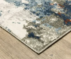 Blue & Brown Abstract Area Rug & Runner Set 16 Blue & Brown Abstract Area Rug & Runner Set -Modern Decor Shop 810609251 B0 5
