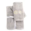 Alloy Gray Snowflake 4-Piece Towel Set